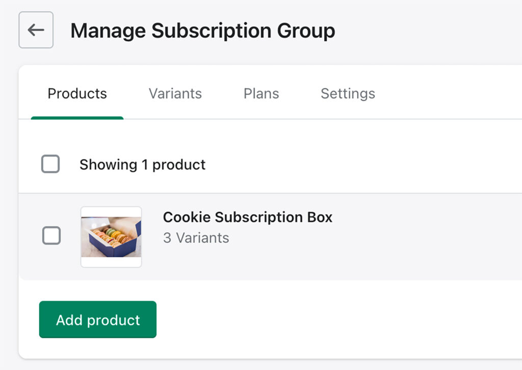 create shopify subscription box